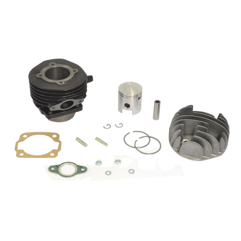 ATHENA KIT CYLINDRE GRAND ALESAGE EN FONTE 75 CC POUR VESPA PK 50, APE P / TM P